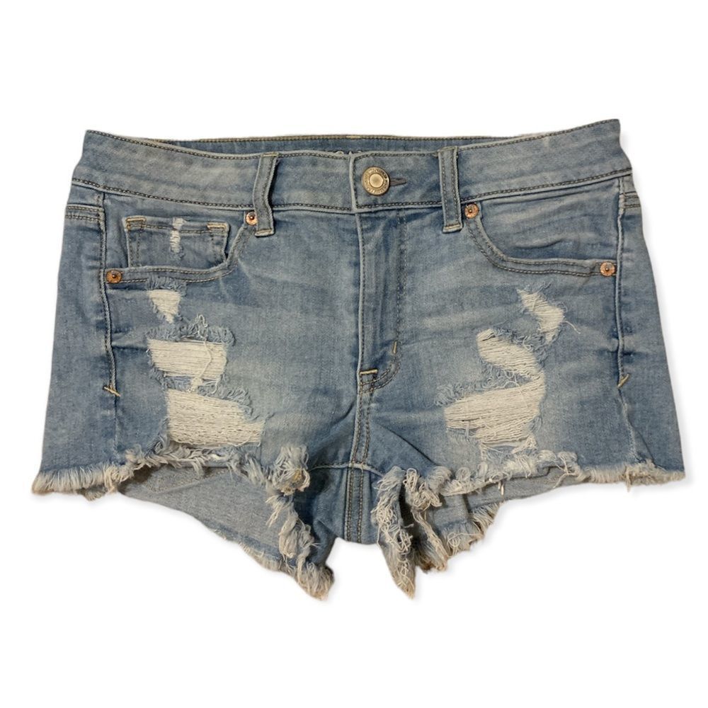 American Eagle Shortie Jean Shorts Size 6